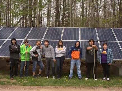 solar panels children